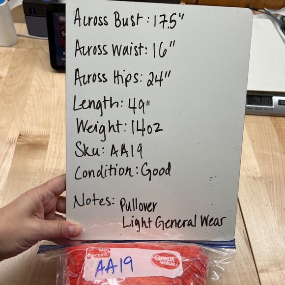 Desigual Open Back Neckline Maxi Dress Puff Sleeve Orange Size Medium - Picture 13 of 14